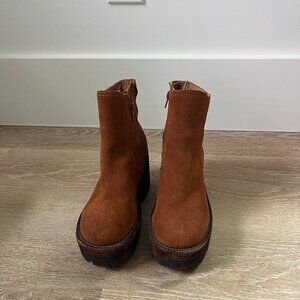 Jeffrey Campbell Platform Suede Boots